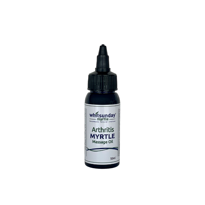 Arthritis Myrtle Massage Oil 50ml Travellers Size - Whitsunday Myrtle
