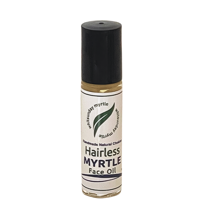 Hairless Myrtle Face Oil | Hirsutism Solution | Facial Hair Growth - Whitsunday Myrtle
