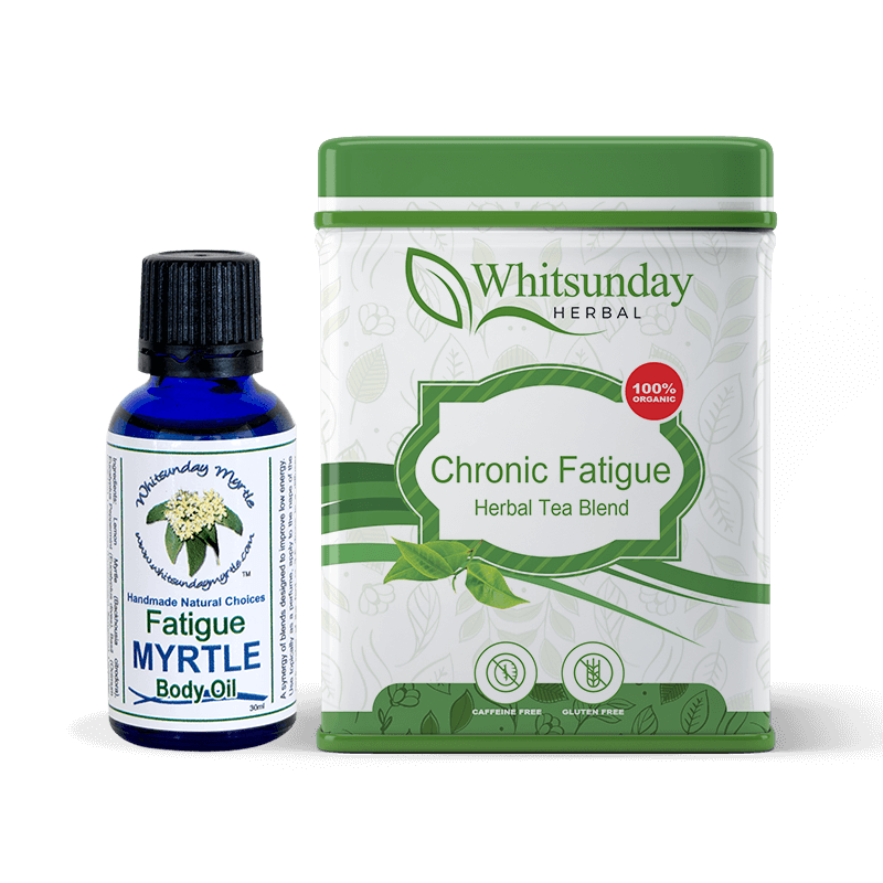 Chronic Fatigue Tea and Body Oil