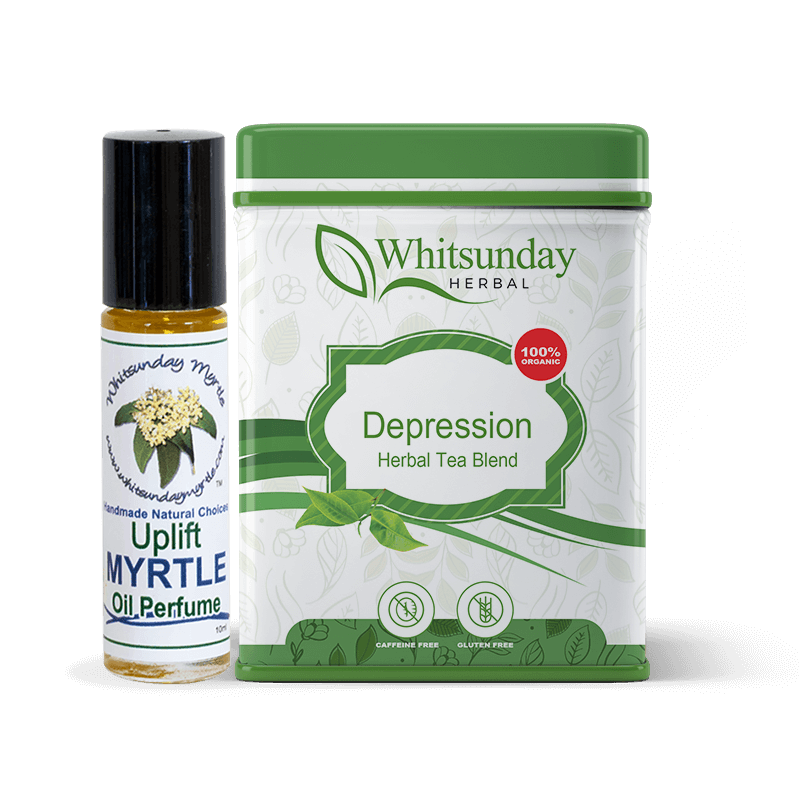 Uplift Myrtle & Depression Herbal Tea - Whitsunday Myrtle