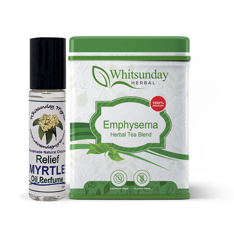 Relief Myrtle & Emphysema Herbal Tea - Whitsunday Myrtle