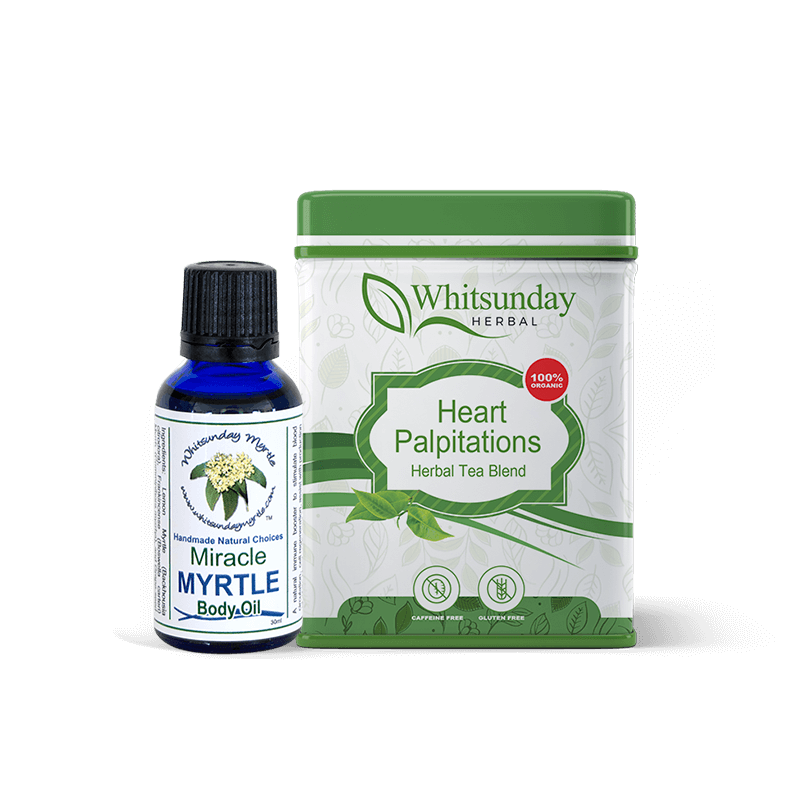 Miracle Myrtle & Heart Palpitations Herbal Tea Whitsunday Myrtle