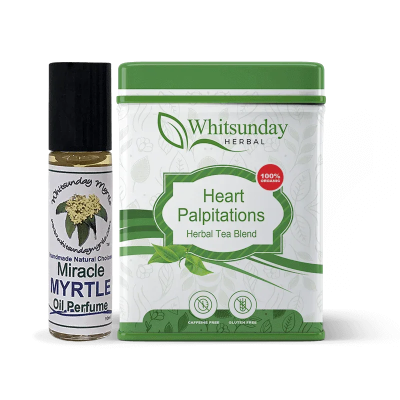 Miracle Myrtle & Heart Palpitations Herbal Tea - Whitsunday Myrtle