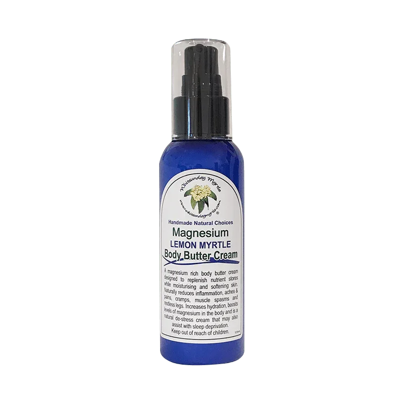 Magnesium Lemon Myrtle Cream - Whitsunday Myrtle