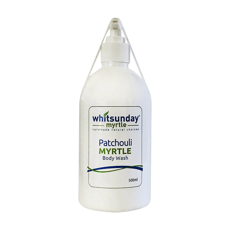 Patchouli Myrtle Mild Body Wash - Whitsunday Myrtle