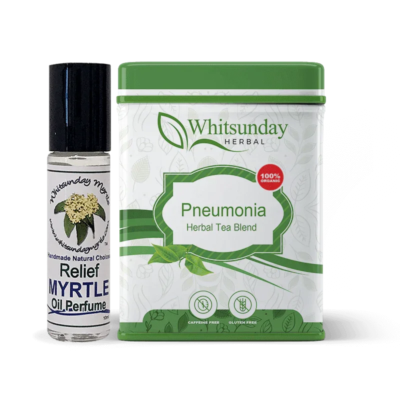 Relief Myrtle & Pneumonia Herbal Tea - Whitsunday Myrtle