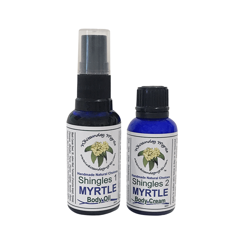 Shingles Myrtle Oil and Cream - Whitsunday Myrtle
