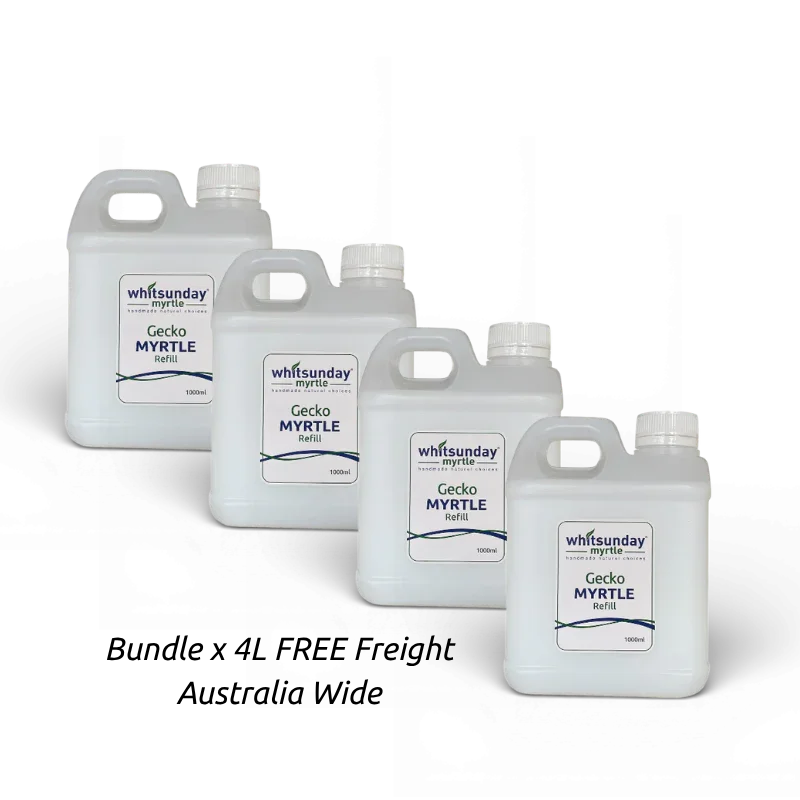 Gecko Myrtle Refill x 4L | Natural Chemical Free Deterrent