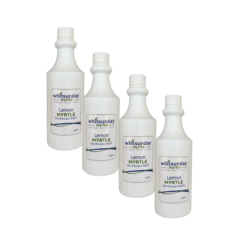 Lemon Myrtle Disinfectant 2L Refill Bundle | Natural Eco Friendly