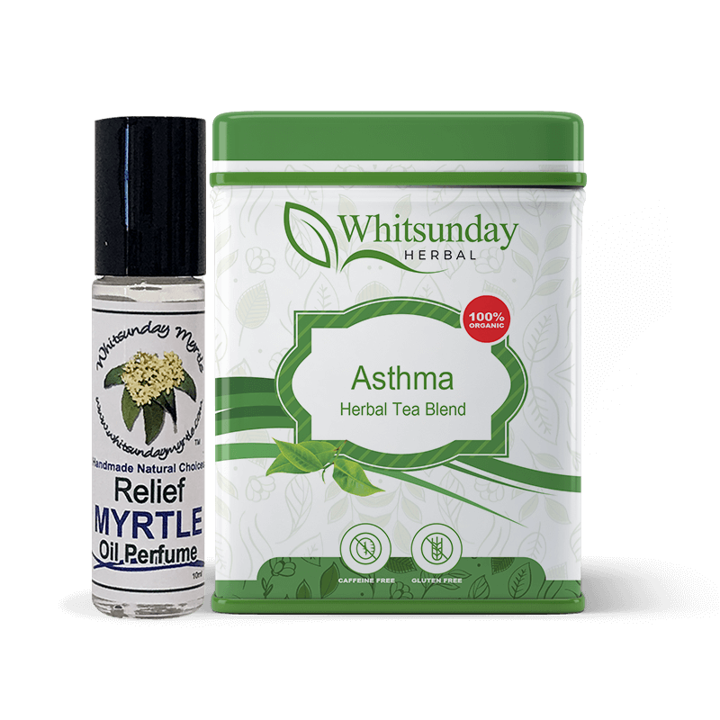 Peppermint & Herb Robert Tea: Natural Asthma Relief